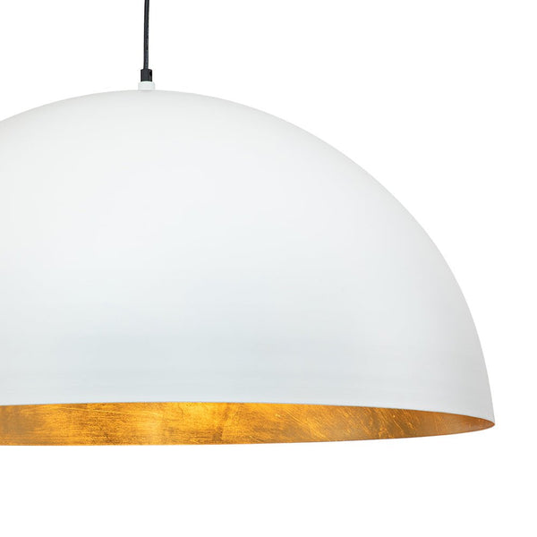 Modern One Light Oversized Dome Pendant Light - Yiilighting