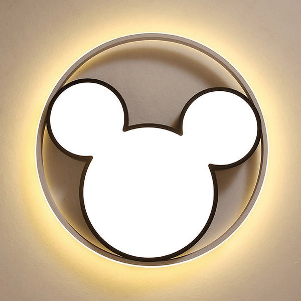 Modern Room Dimmable LED Mickey Ceiling Light - Yiilighting