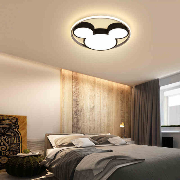 Modern Room Dimmable LED Mickey Ceiling Light - Yiilighting