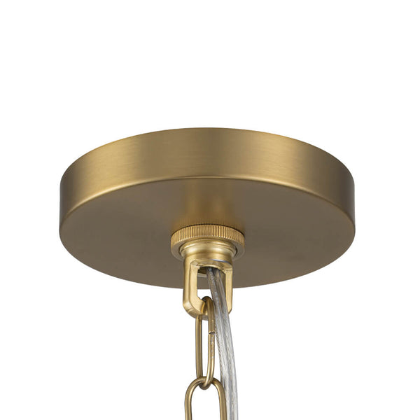 Modern Single - Light Brass Metal Conical Pendant - Yiilighting