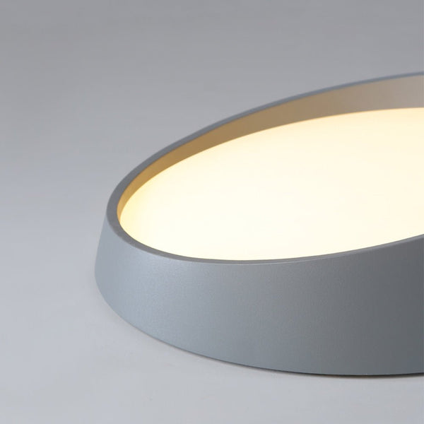 Modern Slant LED Flush Mount Truncated Cone Ceiling Light - Yiilighting