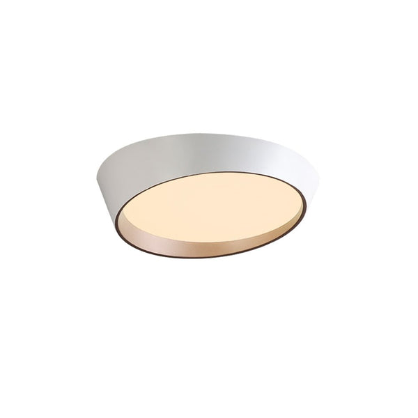 Modern Slant LED Flush Mount Truncated Cone Ceiling Light - Yiilighting