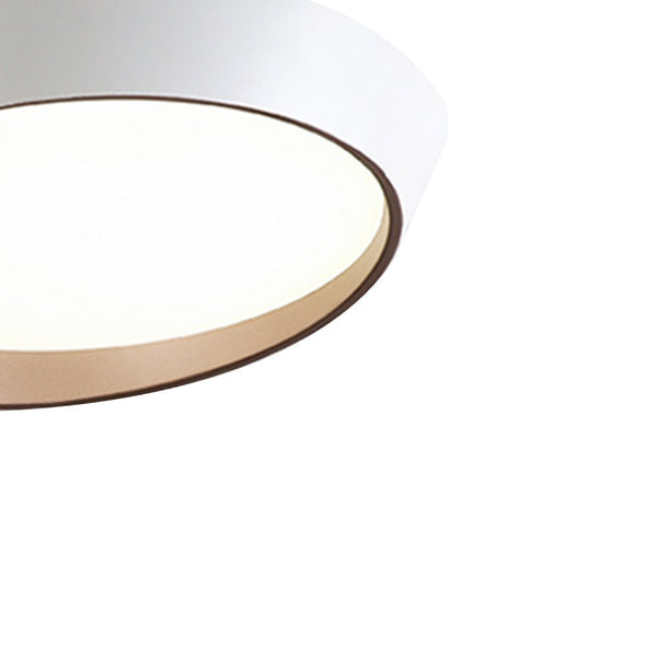 Modern Slant LED Flush Mount Truncated Cone Ceiling Light - Yiilighting