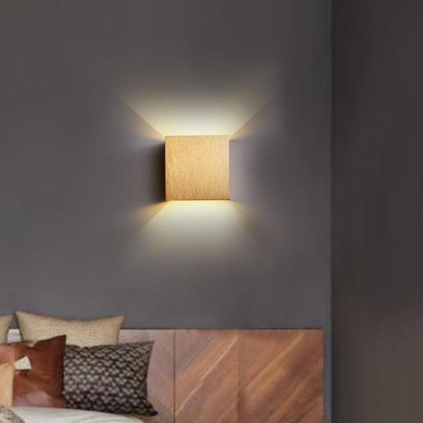 Modern Small Cube LED Mini Wall Sconce - Yiilighting