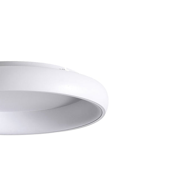 Modern White Round LED Flush Mount Ceiling Light - Yiilighting