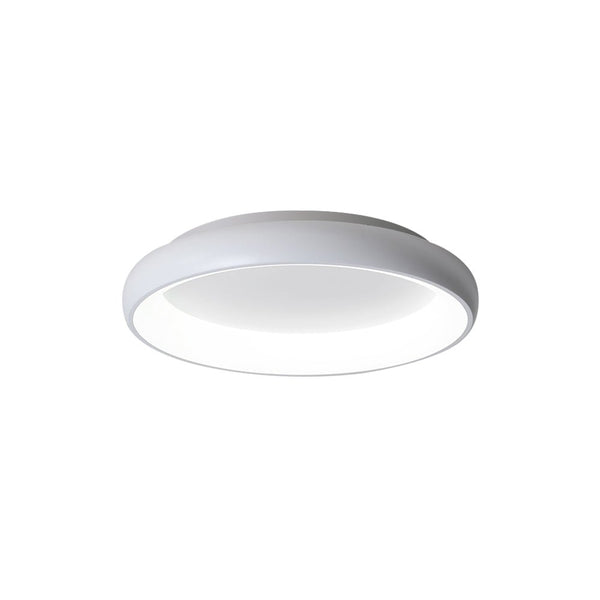 Modern White Round LED Flush Mount Ceiling Light - Yiilighting