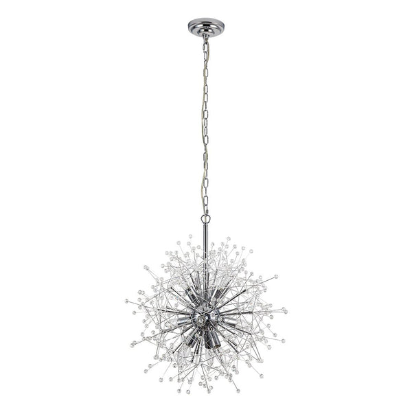 Natural Style 9 - Light Dandelion Firework Sputnik Crystal Glass Chandelier - Yiilighting