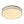 Natural Wood Trim Dimmable LED Round Flush Ceiling Light - Yiilighting