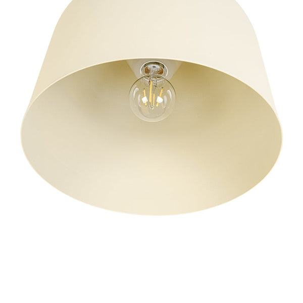Nordic Cream Style Khaki Drum Single Pendant Light - Yiilighting