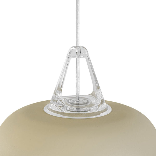 Nordic Cream Style Khaki Drum Single Pendant Light - Yiilighting