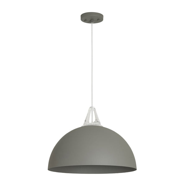 Nordic Minimalist Half - Dome Pendant with Soft Morandi Colors - Yiilighting
