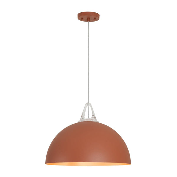 Nordic Minimalist Half - Dome Pendant with Soft Morandi Colors - Yiilighting