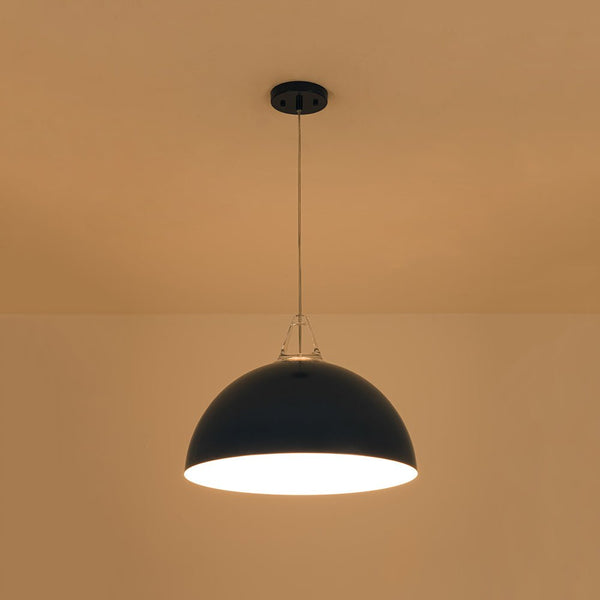 Nordic Minimalist Half - Dome Pendant with Soft Morandi Colors - Yiilighting