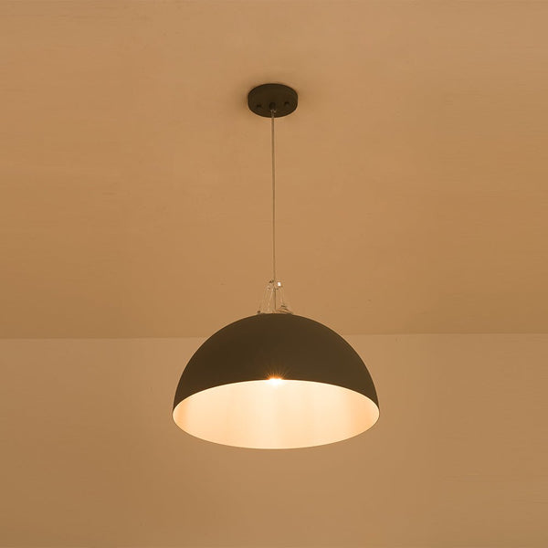 Nordic Minimalist Half - Dome Pendant with Soft Morandi Colors - Yiilighting