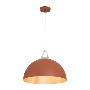 Nordic Minimalist Half - Dome Pendant with Soft Morandi Colors - Yiilighting