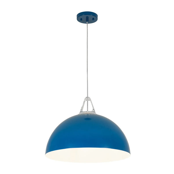 Nordic Minimalist Half - Dome Pendant with Soft Morandi Colors - Yiilighting