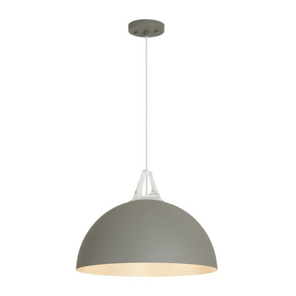 Nordic Minimalist Half - Dome Pendant with Soft Morandi Colors - Yiilighting