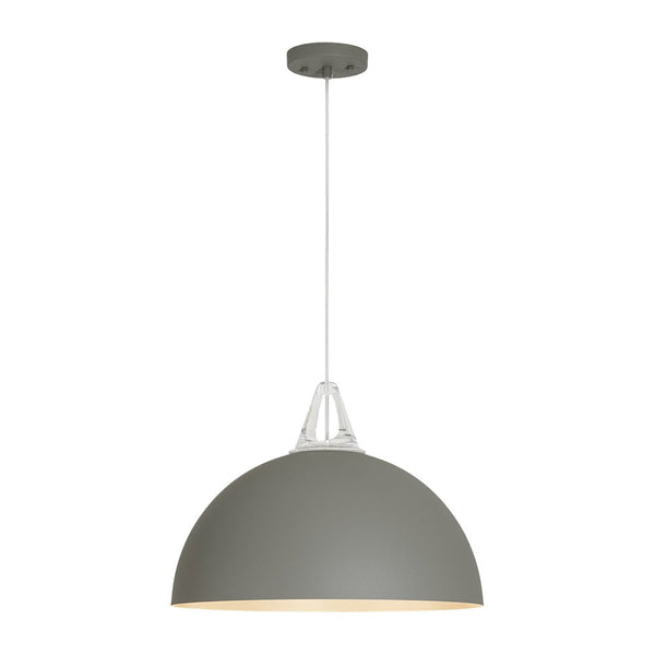 Nordic Minimalist Half - Dome Pendant with Soft Morandi Colors - Yiilighting