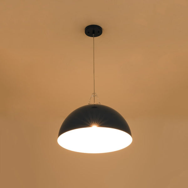 Nordic Minimalist Half - Dome Pendant with Soft Morandi Colors - Yiilighting