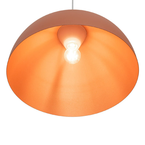 Nordic Minimalist Half - Dome Pendant with Soft Morandi Colors - Yiilighting