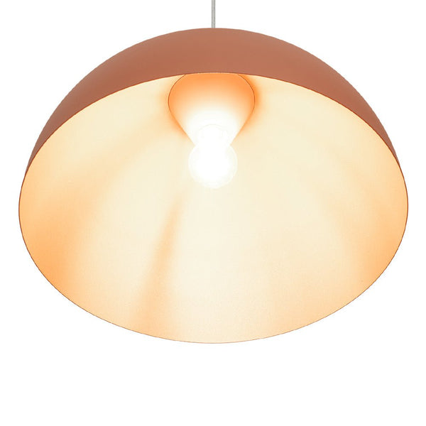 Nordic Minimalist Half - Dome Pendant with Soft Morandi Colors - Yiilighting