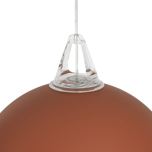 Nordic Minimalist Half - Dome Pendant with Soft Morandi Colors - Yiilighting