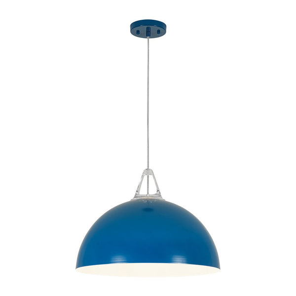 Nordic Minimalist Half - Dome Pendant with Soft Morandi Colors - Yiilighting