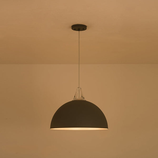 Nordic Minimalist Half - Dome Pendant with Soft Morandi Colors - Yiilighting
