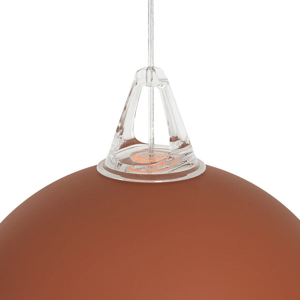 Nordic Minimalist Half - Dome Pendant with Soft Morandi Colors - Yiilighting