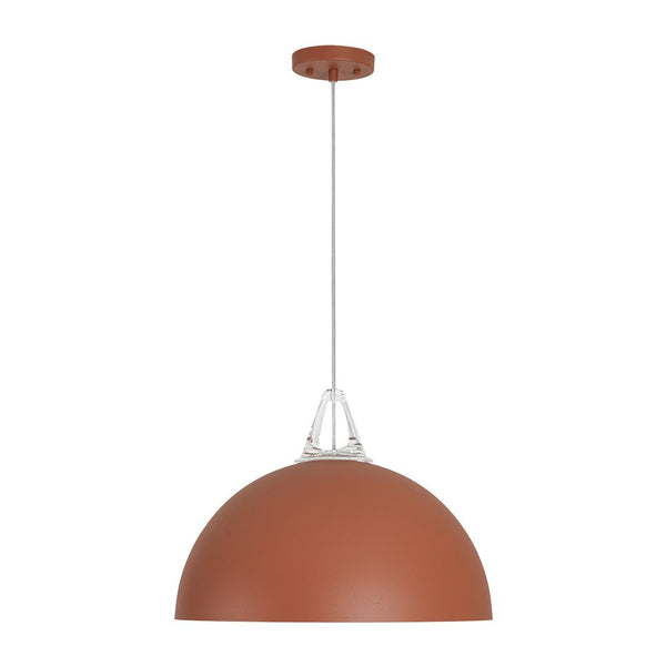 Nordic Minimalist Half - Dome Pendant with Soft Morandi Colors - Yiilighting