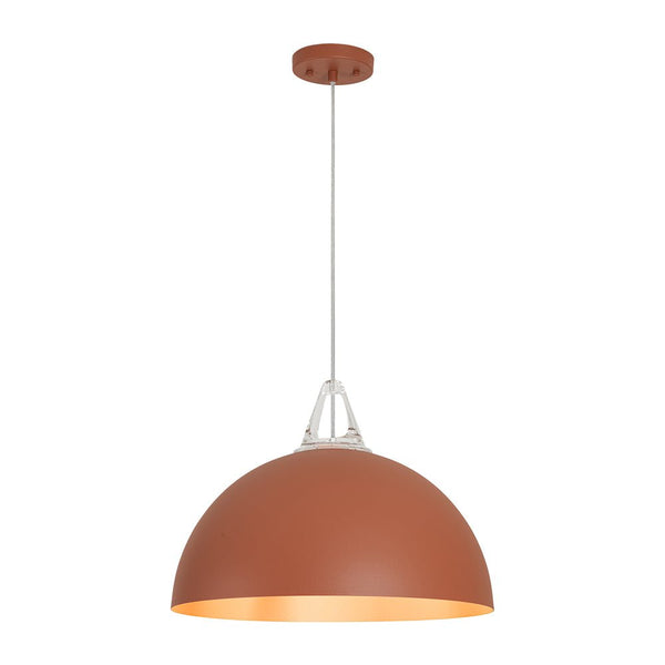 Nordic Minimalist Half - Dome Pendant with Soft Morandi Colors - Yiilighting