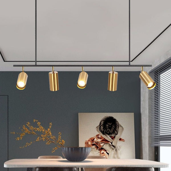 Open Box: Modern 3/5 - Light Track Lighting Linear Island Chandelier - Yiilighting