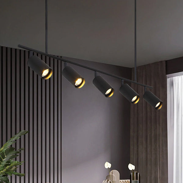 Open Box: Modern 3/5 - Light Track Lighting Linear Island Chandelier - Yiilighting