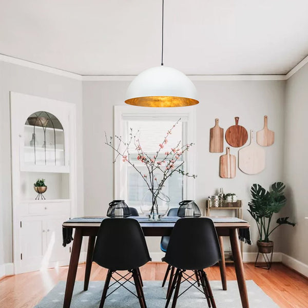 Open Box: Modern One Light Oversized Dome Pendant Light - Yiilighting