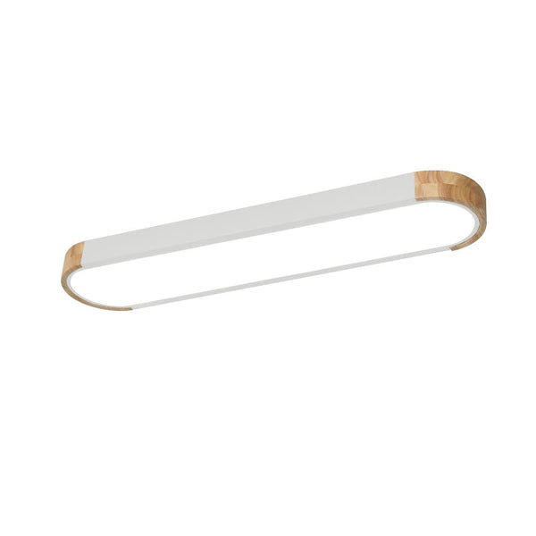 Open Box: Nordic Style Metal & Wood Dimmable LED Ceiling Light - Yiilighting