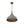 Rustic Aged Patina Iron Peacock Blue Dome Pendant Light - Yiilighting