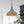 Rustic Aged Patina Iron Peacock Blue Dome Pendant Light - Yiilighting