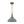Rustic Aged Patina Iron Peacock Blue Dome Pendant Light - Yiilighting