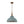 Rustic Aged Patina Iron Peacock Blue Dome Pendant Light - Yiilighting