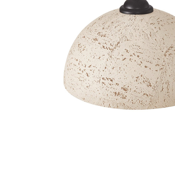 Scandinavian Single Light Dome - Shape Resin Pendant Light - Yiilighting