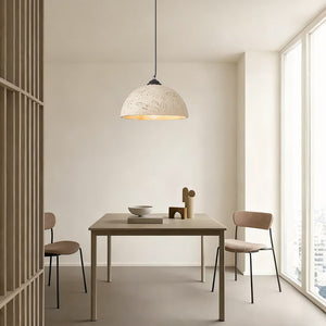 Scandinavian Single Light Dome - Shape Resin Pendant Light - Yiilighting