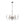Shabby Chic 6-Light Distressed Wood Candle Style Chandelier - Yiilighting