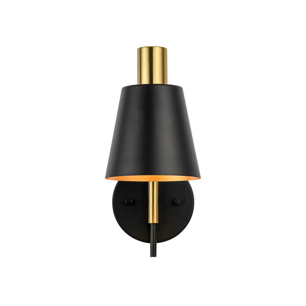 Single - Light Adjustable Arm Conical Wall Sconce - Yiilighting