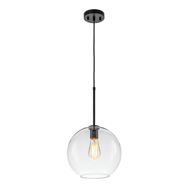 Single Light Modern Glass Globe Pendant - Yiilighting