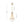 Single-Light Petal Shell Pendant Light | Antique Gold E27 Hanging Lamp - Yiilighting