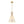 Single-Light Petal Shell Pendant Light | Antique Gold E27 Hanging Lamp - Yiilighting