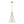 Single-Light Petal Shell Pendant Light | Antique Gold E27 Hanging Lamp - Yiilighting