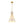 Single-Light Petal Shell Pendant Light | Antique Gold E27 Hanging Lamp - Yiilighting