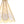 Single-Light Petal Shell Pendant Light | Antique Gold E27 Hanging Lamp - Yiilighting