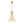 Single-Light Petal Shell Pendant Light | Antique Gold E27 Hanging Lamp - Yiilighting